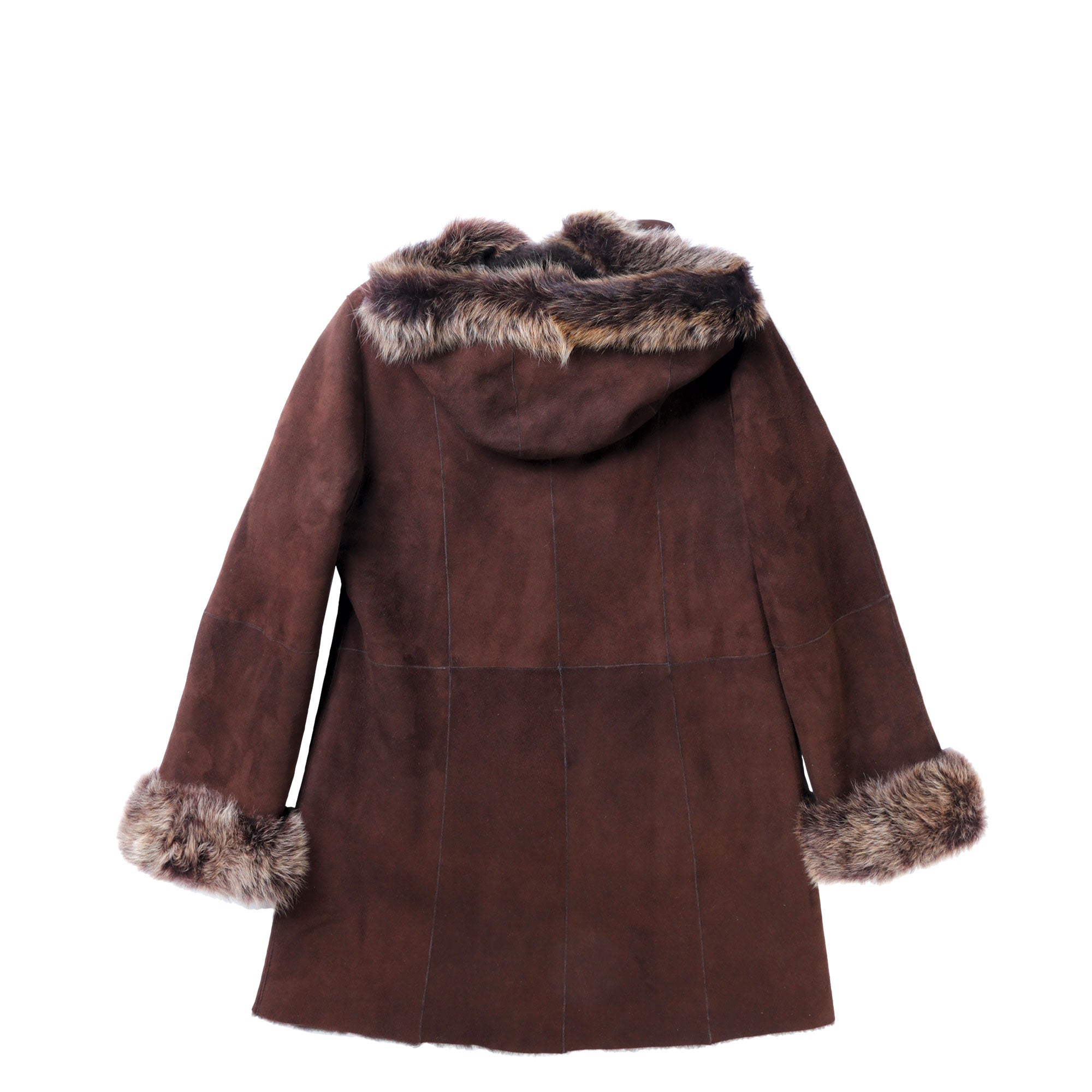 Garnet Shearling Coat