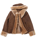 Sheila Shearling Jacket w/hood