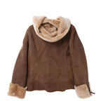 Sheila Shearling Jacket w/hood