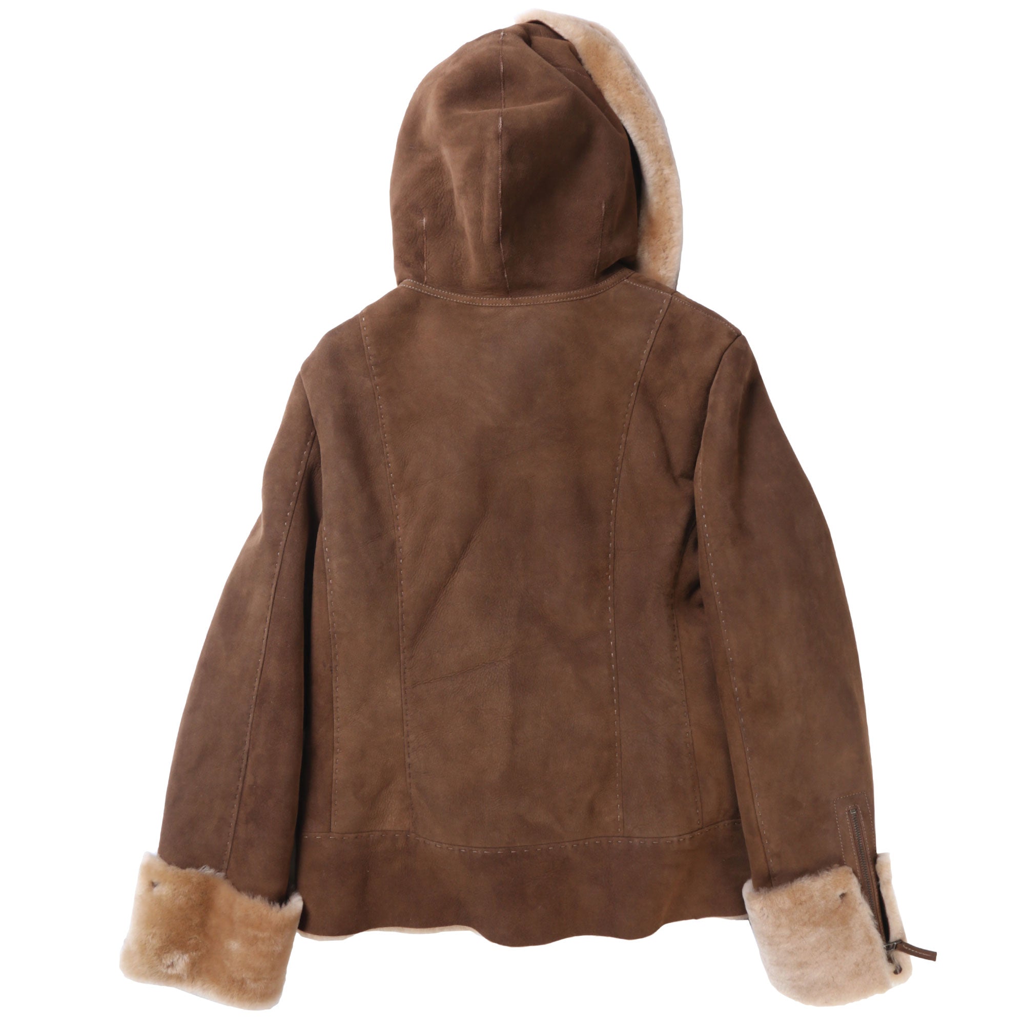 Sheila Shearling Jacket w/hood