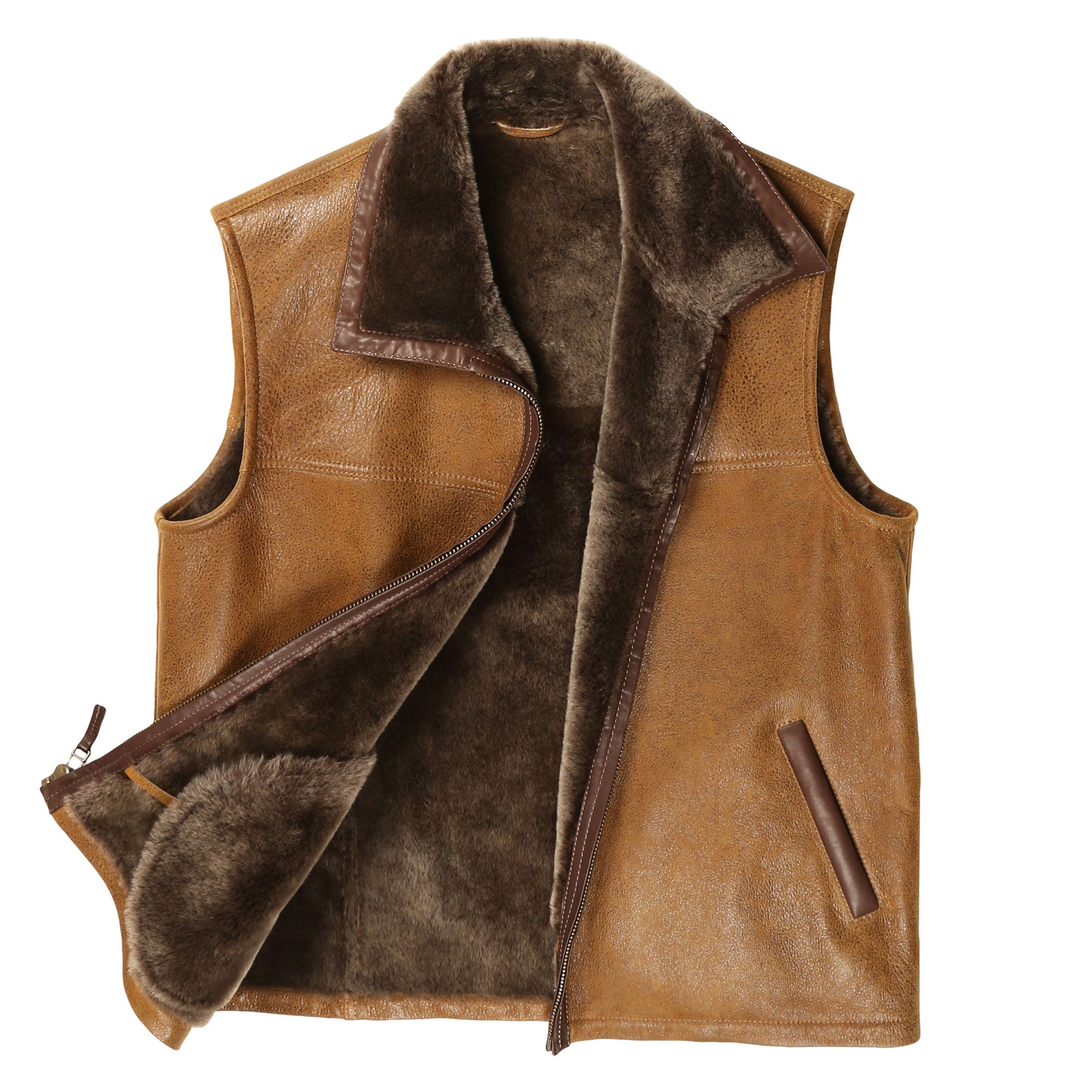 Boulder Shearling Vest