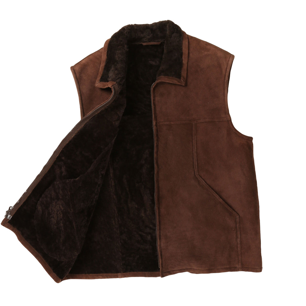 Boulder Shearling Vest (DB)