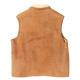 Boulder Shearling Vest (RB)